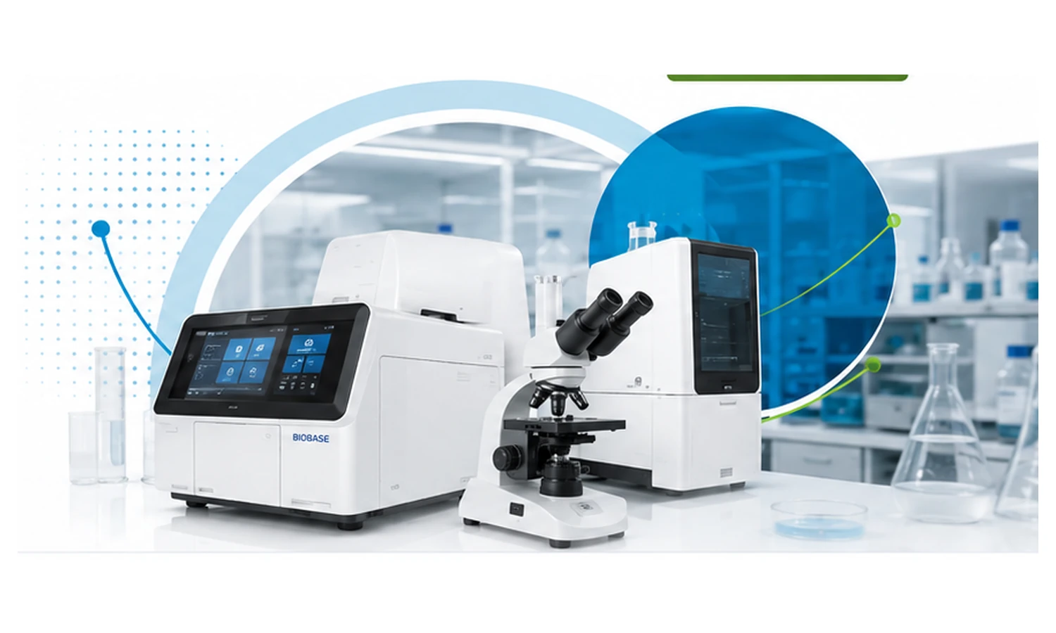 Equipamiento científico Biodynex en un laboratorio