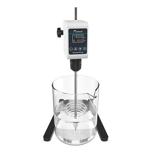 Agitador de varilla JOANLAB · OS-5S y OS-10S — 5-10 L, 100-1200 rpm