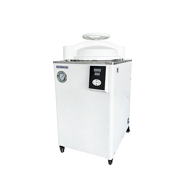 Autoclave vertical BIOBASE · Serie J — 50-120 L, 105-136 °C