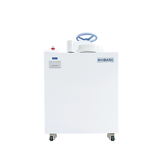 Autoclave vertical BIOBASE · Serie L — 50-75 L, 105-136 °C