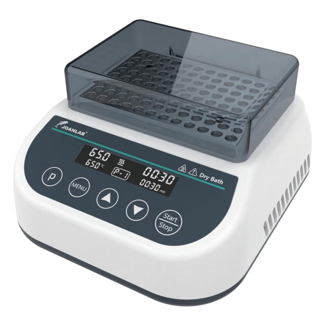 Baño seco de bloque JOANLAB · Serie DB-100 — hasta 96 × 0,2 mL, 100 °C