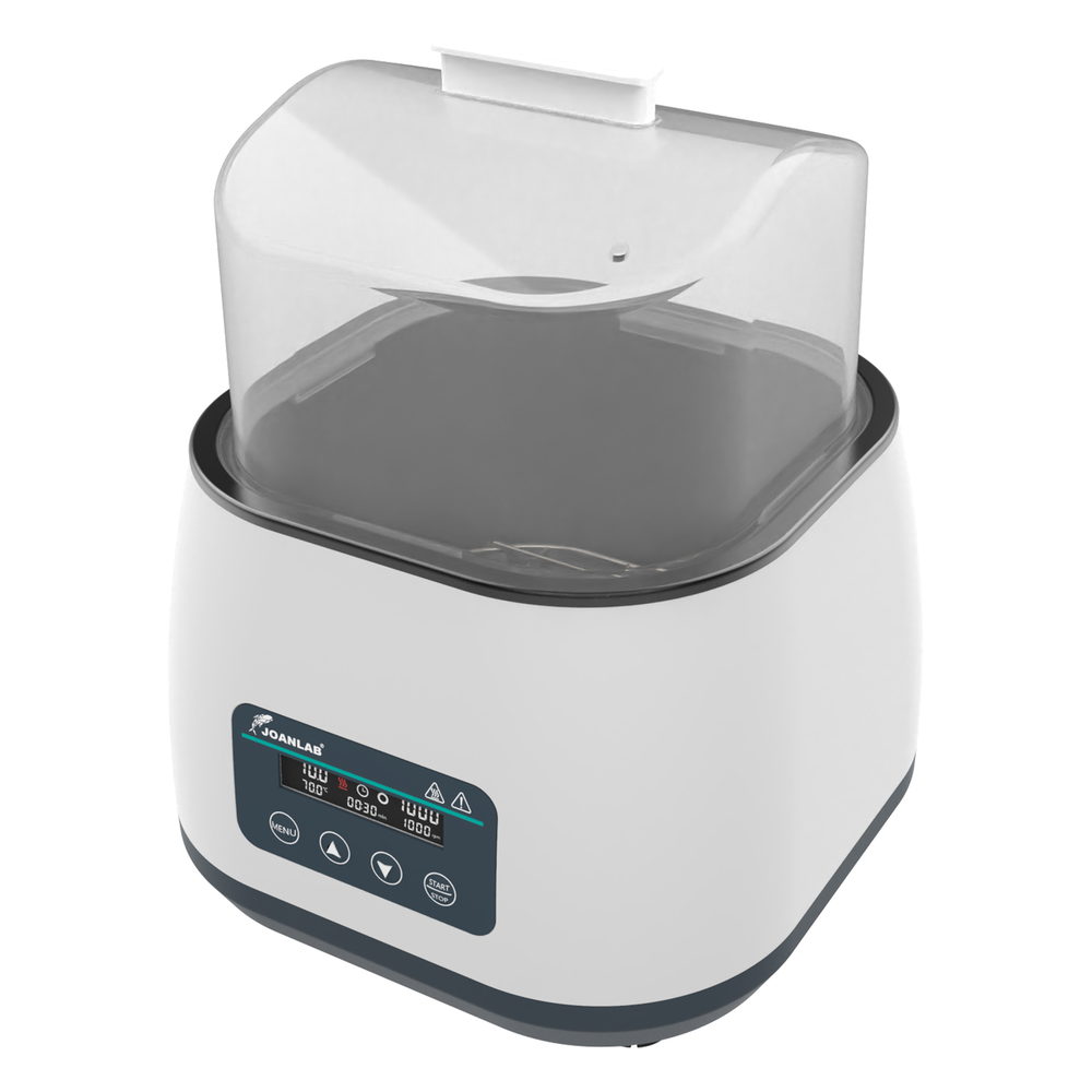 Baño termostático JOANLAB · Serie S — 2 y 6 L, 100 °C